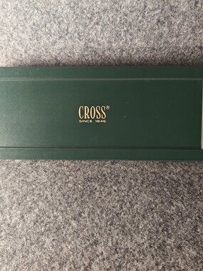Cross Pen & Mechanical Pencil Set Vintage Model 350105 Gift Box Preowned